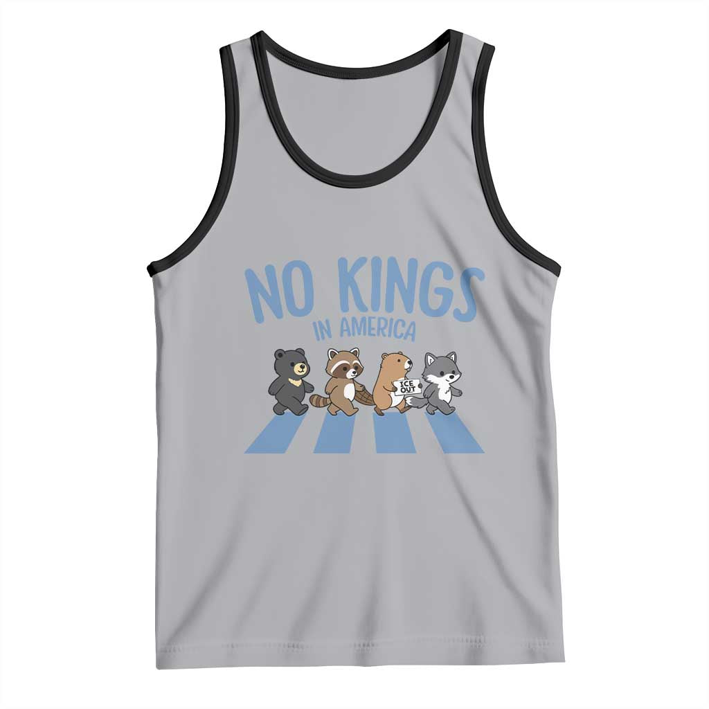Funny No Kings Cute Forest Animals Tank Top Gift For Animal Lovers