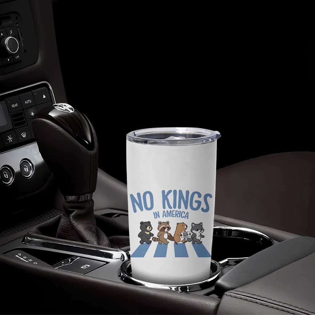 Funny No Kings Cute Forest Animals Tumbler Cup Gift For Animal Lovers