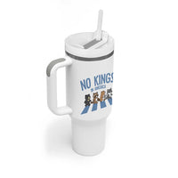 Funny No Kings Cute Forest Animals Tumbler With Handle Gift For Animal Lovers