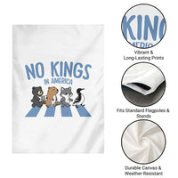 Funny Political No Kings In America Garden Flag Gift For Animal Lovers