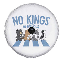 Funny Political No Kings In America Spare Tire Cover Gift For Animal Lovers