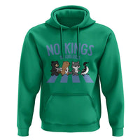 Funny Political No Kings In America Hoodie Gift For Animal Lovers