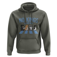 Funny Political No Kings In America Hoodie Gift For Animal Lovers