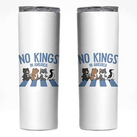 Funny Political No Kings In America Skinny Tumbler Gift For Animal Lovers
