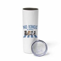 Funny Political No Kings In America Skinny Tumbler Gift For Animal Lovers