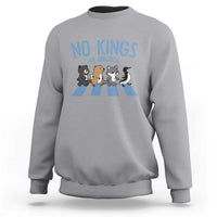 Funny Political No Kings In America Sweatshirt Gift For Animal Lovers