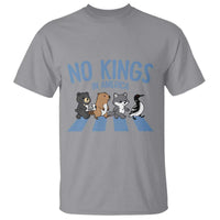 Funny Political No Kings In America T Shirt Gift For Animal Lovers