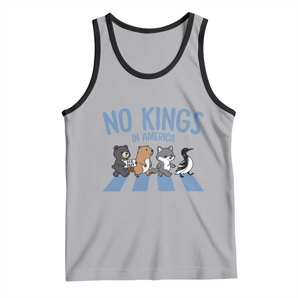 Funny Political No Kings In America Tank Top Gift For Animal Lovers