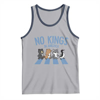 Funny Political No Kings In America Tank Top Gift For Animal Lovers