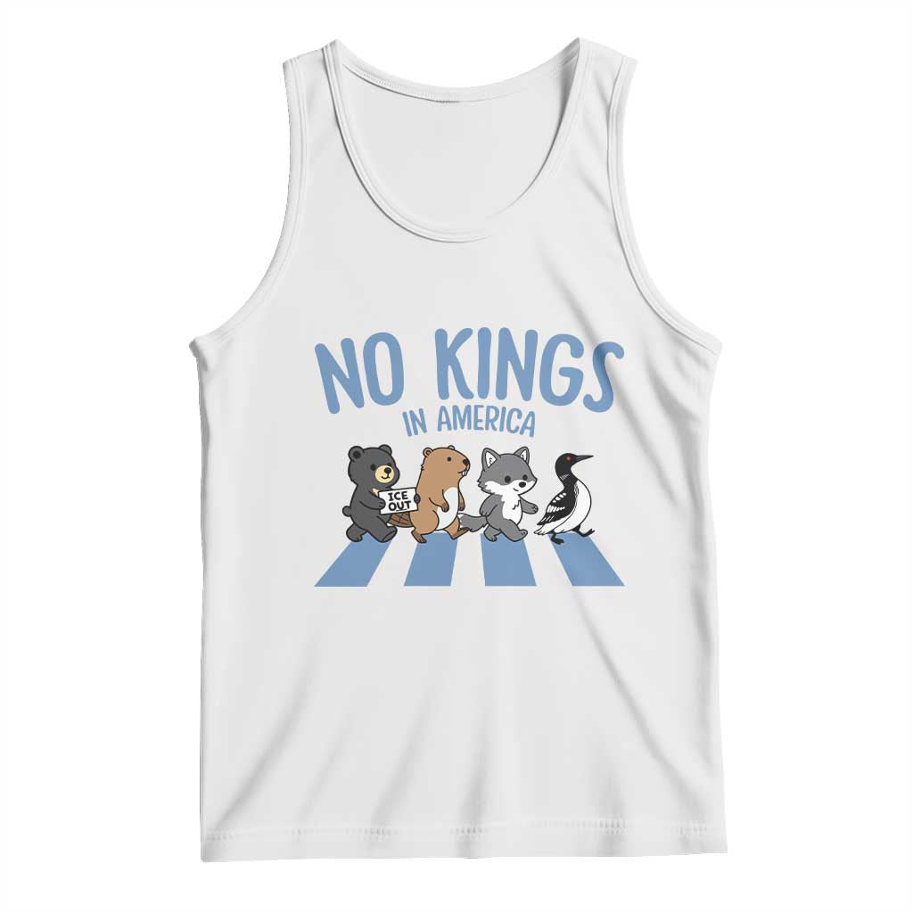 Funny Political No Kings In America Tank Top Gift For Animal Lovers