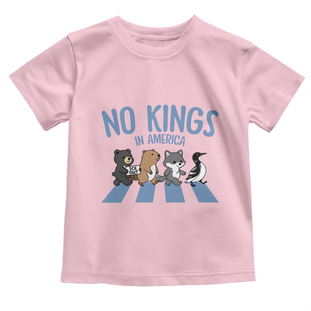 Funny Political No Kings In America Toddler T Shirt Gift For Animal Lovers