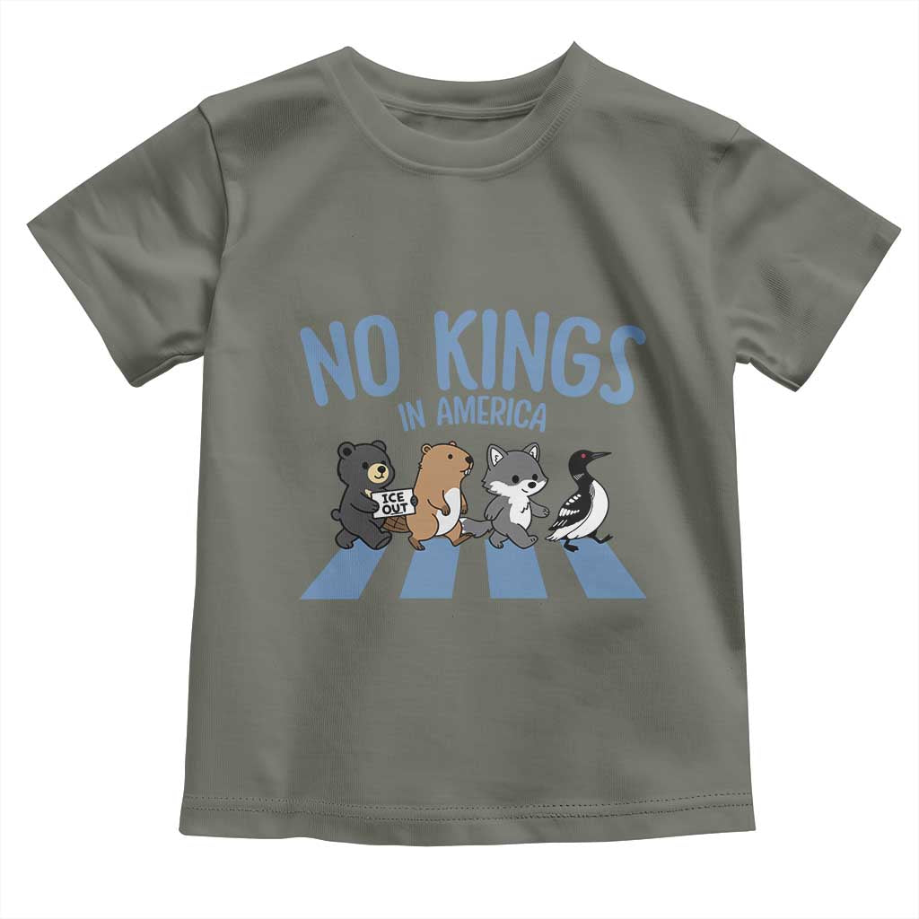 Funny Political No Kings In America Toddler T Shirt Gift For Animal Lovers