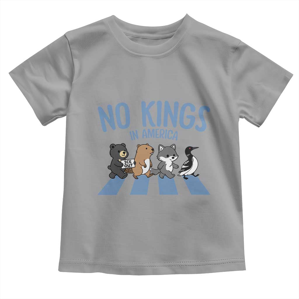 Funny Political No Kings In America Toddler T Shirt Gift For Animal Lovers