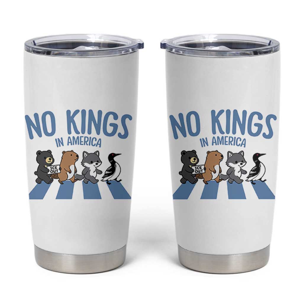 Funny Political No Kings In America Tumbler Cup Gift For Animal Lovers