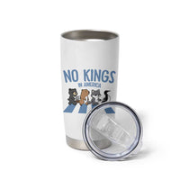 Funny Political No Kings In America Tumbler Cup Gift For Animal Lovers