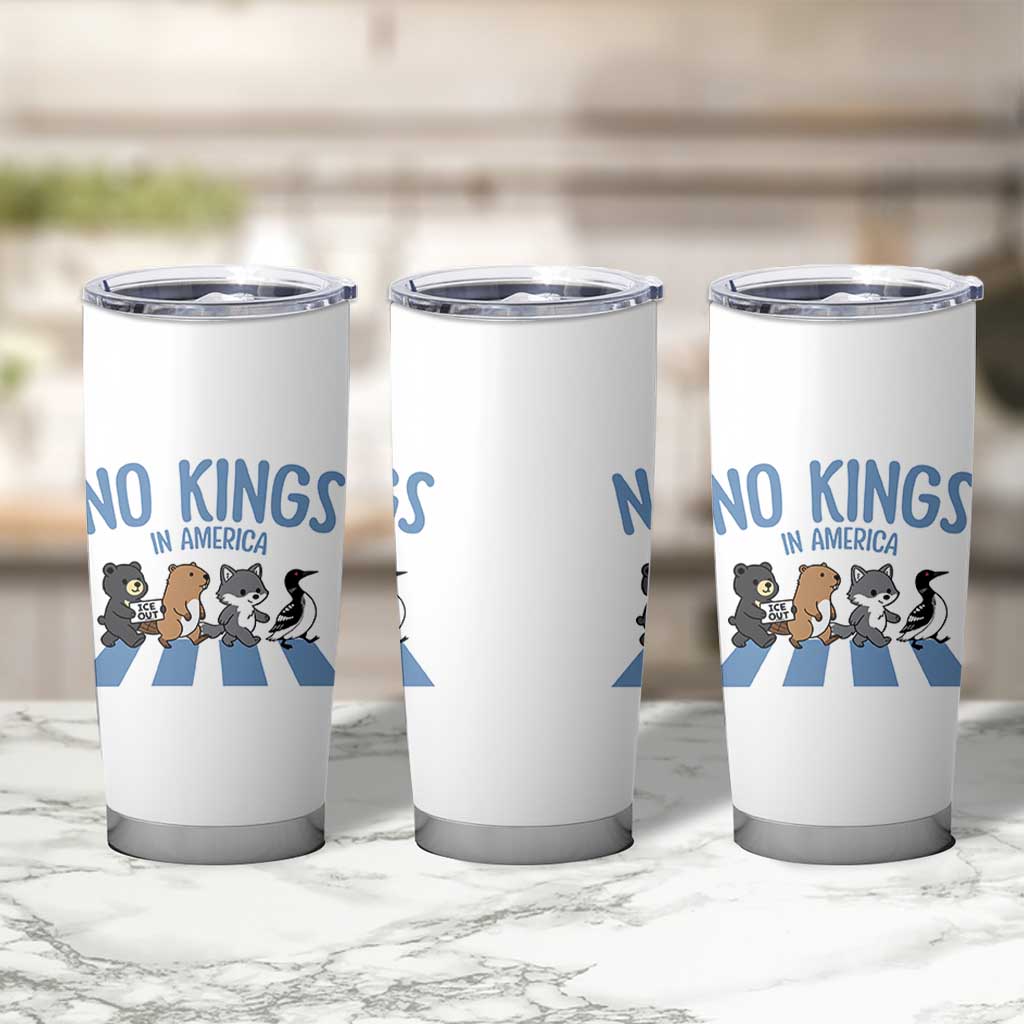 Funny Political No Kings In America Tumbler Cup Gift For Animal Lovers