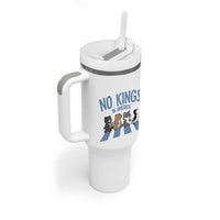 Funny Political No Kings In America Tumbler With Handle Gift For Animal Lovers