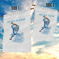 No Ice Please Garden Flag Funny Babe The Blue Ox Minnesota Folklore