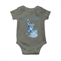 No Ice Please Baby Onesie Funny Babe The Blue Ox Minnesota Folklore