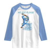 No Ice Please Raglan Shirt Funny Babe The Blue Ox Minnesota Folklore