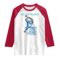 No Ice Please Raglan Shirt Funny Babe The Blue Ox Minnesota Folklore