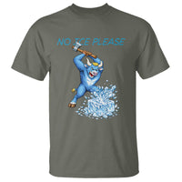 No Ice Please T Shirt Funny Babe The Blue Ox Minnesota Folklore