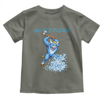 No Ice Please Toddler T Shirt Funny Babe The Blue Ox Minnesota Folklore
