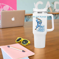 No Ice Please Tumbler With Handle Funny Babe The Blue Ox Minnesota Folklore
