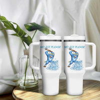 No Ice Please Tumbler With Handle Funny Babe The Blue Ox Minnesota Folklore