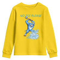 No Ice Please Youth Sweatshirt Funny Babe The Blue Ox Minnesota Folklore