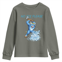 No Ice Please Youth Sweatshirt Funny Babe The Blue Ox Minnesota Folklore