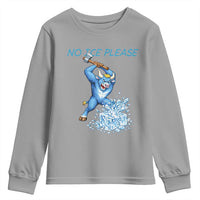 No Ice Please Youth Sweatshirt Funny Babe The Blue Ox Minnesota Folklore