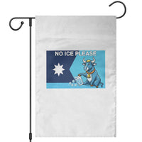 Funny Political Folklore Babe The Blue Ox Garden Flag No Ice Please
