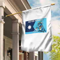 Funny Political Folklore Babe The Blue Ox Garden Flag No Ice Please