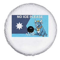 Funny Political Folklore Babe The Blue Ox Spare Tire Cover No Ice Please