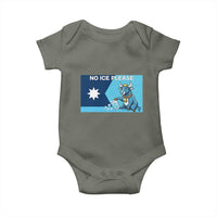 Funny Political Folklore Babe The Blue Ox Baby Onesie No Ice Please