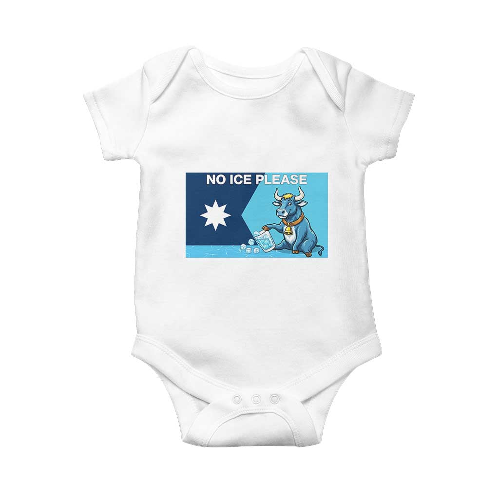 Funny Political Folklore Babe The Blue Ox Baby Onesie No Ice Please