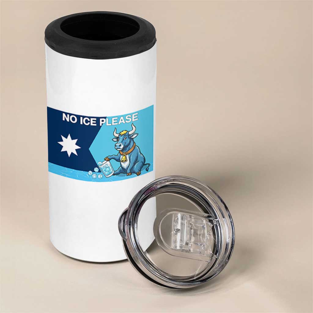 Funny Political Folklore Babe The Blue Ox 4 in 1 Can Cooler Tumbler No Ice Please