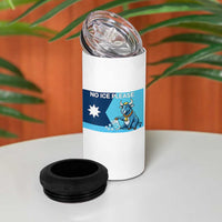 Funny Political Folklore Babe The Blue Ox 4 in 1 Can Cooler Tumbler No Ice Please