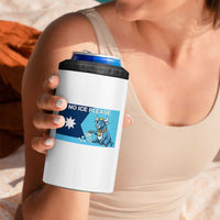 Funny Political Folklore Babe The Blue Ox 4 in 1 Can Cooler Tumbler No Ice Please
