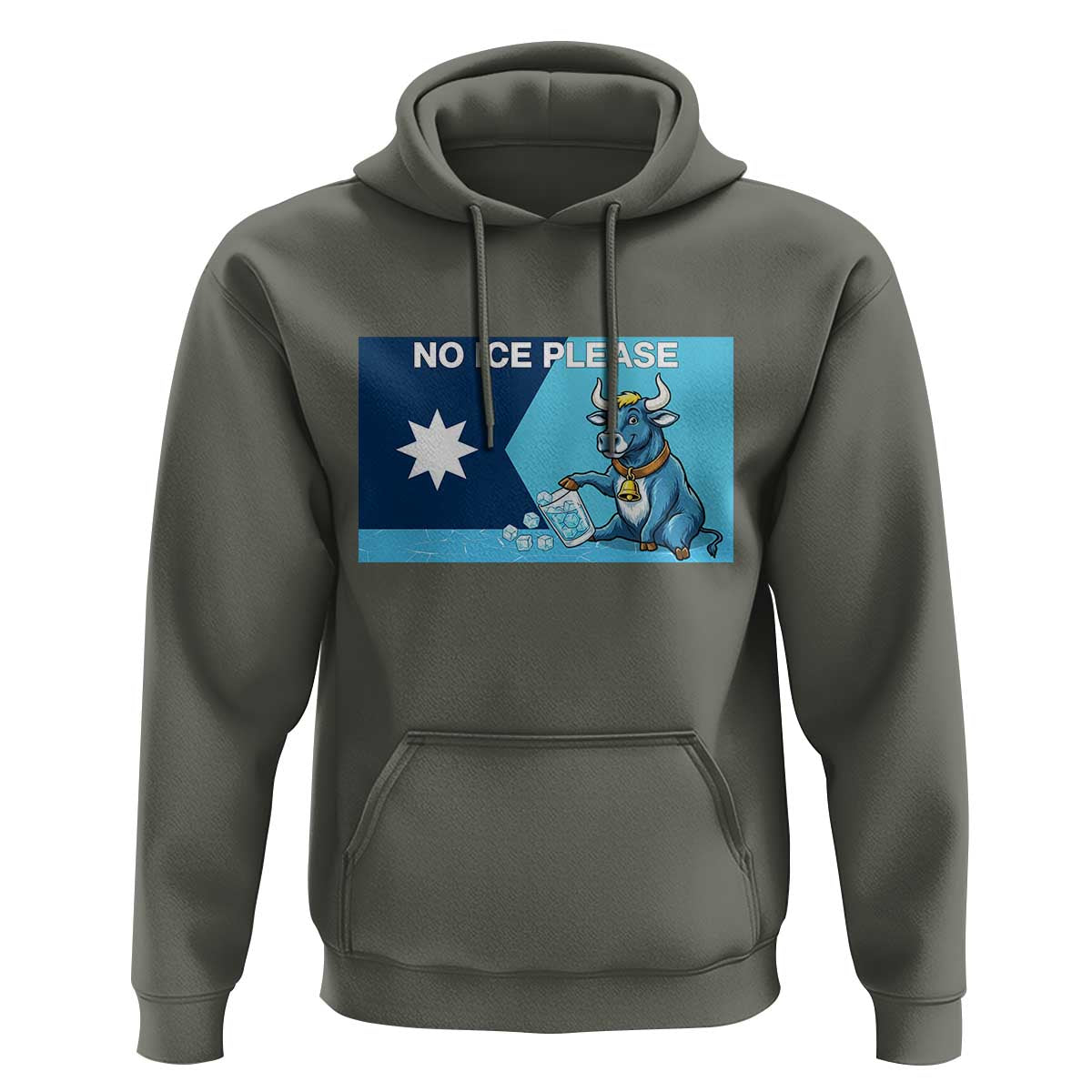 Funny Political Folklore Babe The Blue Ox Hoodie No Ice Please