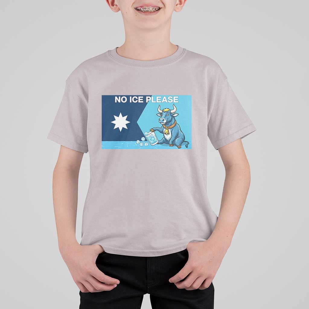 Funny Political Folklore Babe The Blue Ox T Shirt For Kid No Ice Please