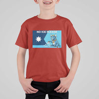 Funny Political Folklore Babe The Blue Ox T Shirt For Kid No Ice Please