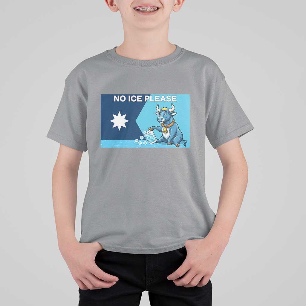 Funny Political Folklore Babe The Blue Ox T Shirt For Kid No Ice Please