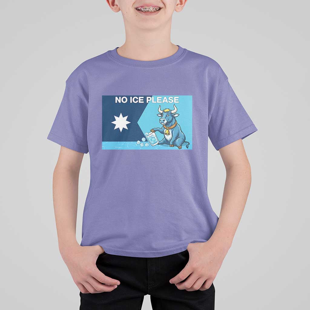 Funny Political Folklore Babe The Blue Ox T Shirt For Kid No Ice Please