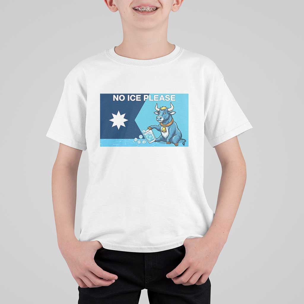 Funny Political Folklore Babe The Blue Ox T Shirt For Kid No Ice Please