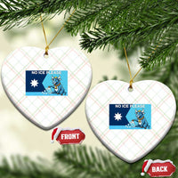 Funny Political Folklore Babe The Blue Ox Ceramic Ornament No Ice Please