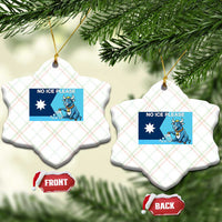 Funny Political Folklore Babe The Blue Ox Ceramic Ornament No Ice Please