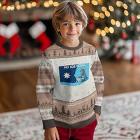 Funny Political Folklore Babe The Blue Ox Ugly Christmas Sweater No Ice Please