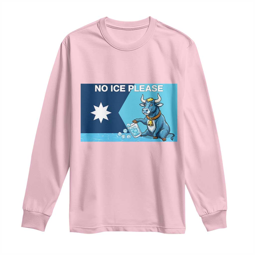 Funny Political Folklore Babe The Blue Ox Long Sleeve Shirt No Ice Please